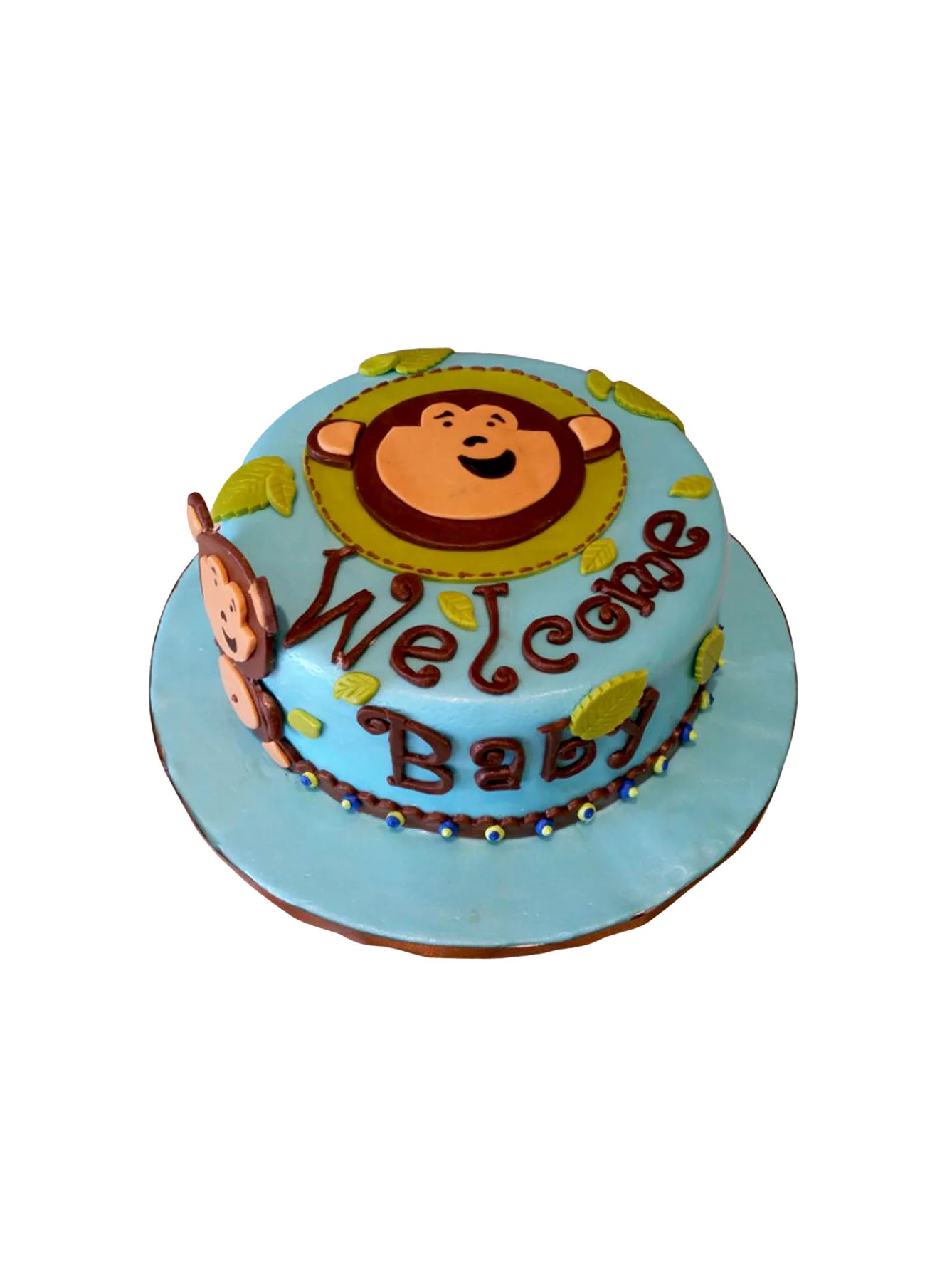 Monkey Baby Shower Theme Cake - Image 5