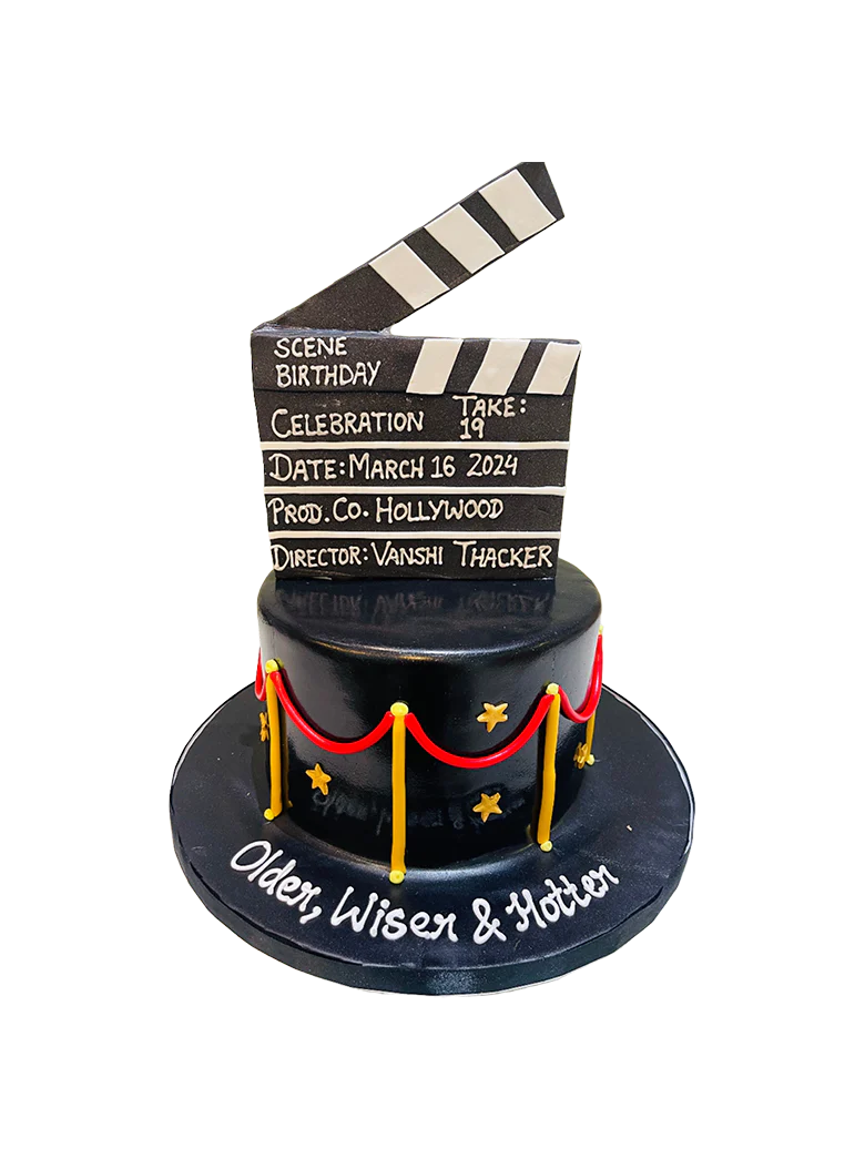 Movie Theatre Fondant Cake