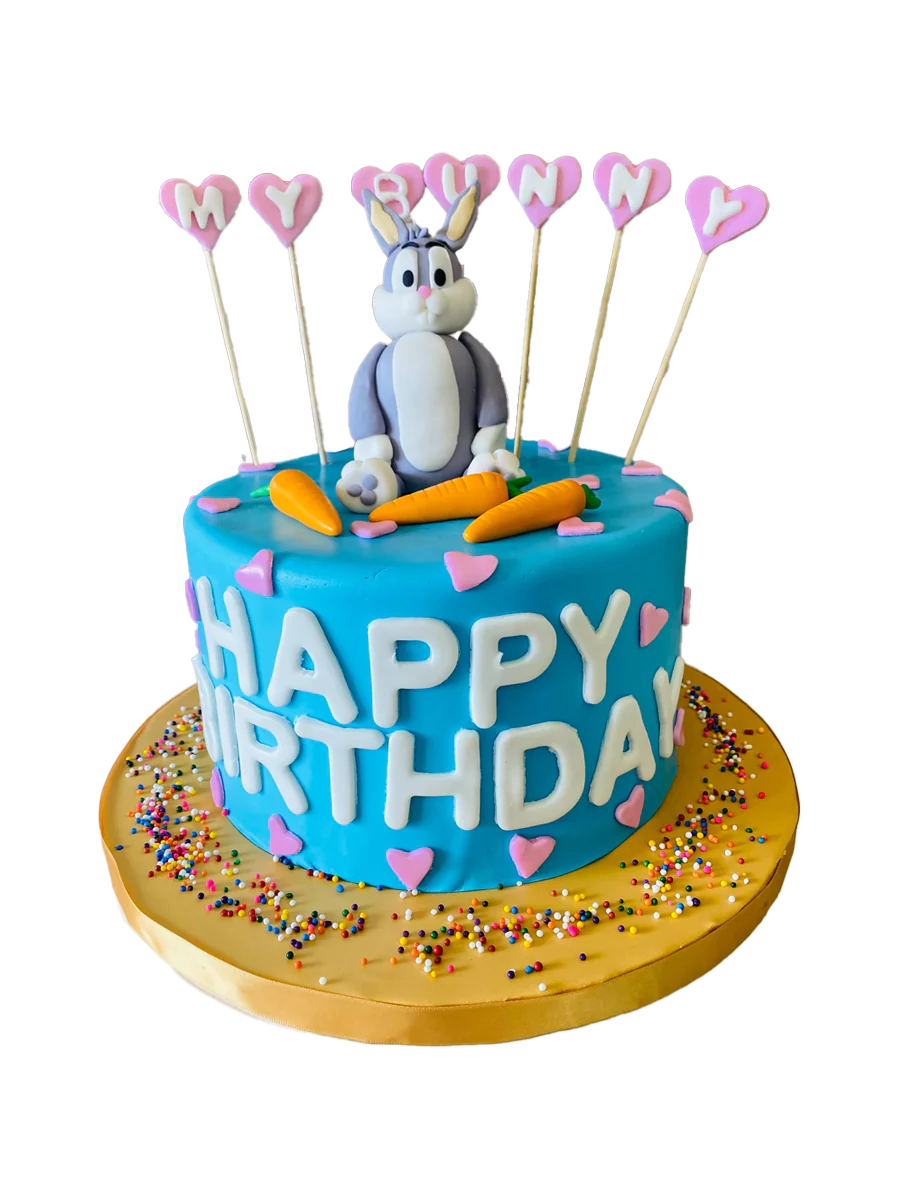 My Bunny Fondant Cake