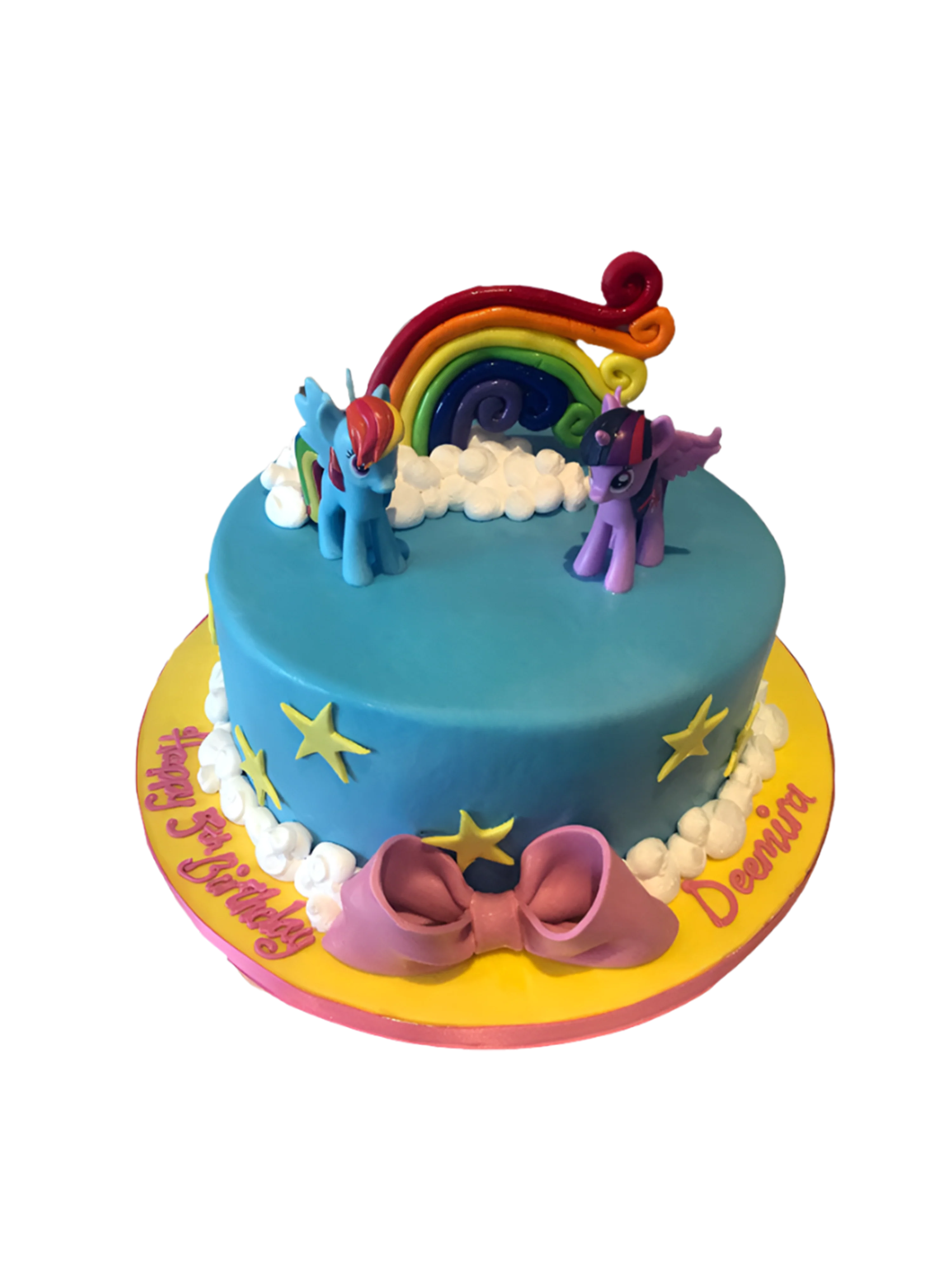 My Little Pony Fondant Cake