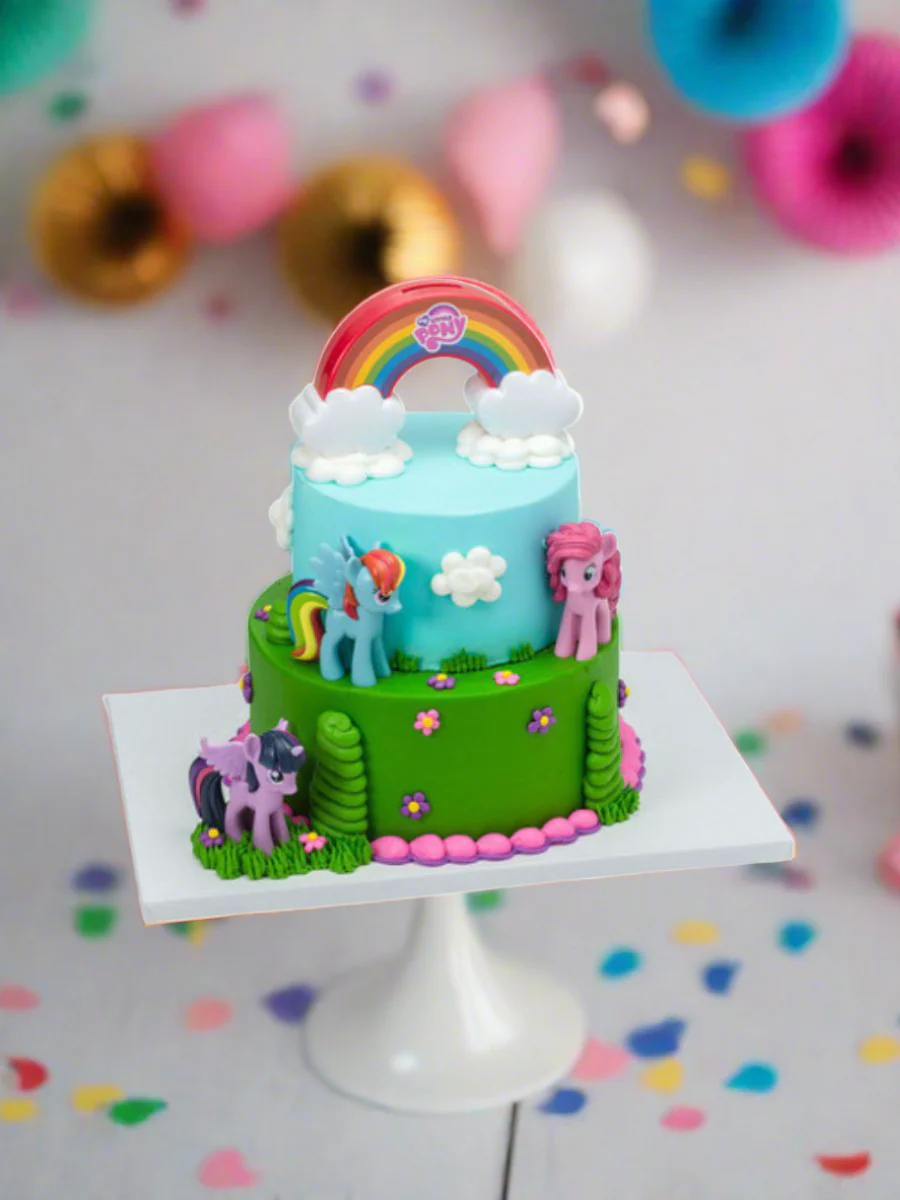 My Little Pony Over The Rainbow Signature Cake - Image 2