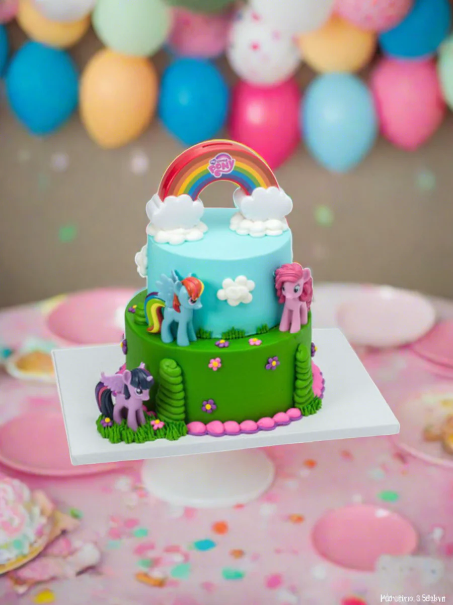 My Little Pony Over The Rainbow Signature Cake - Image 3