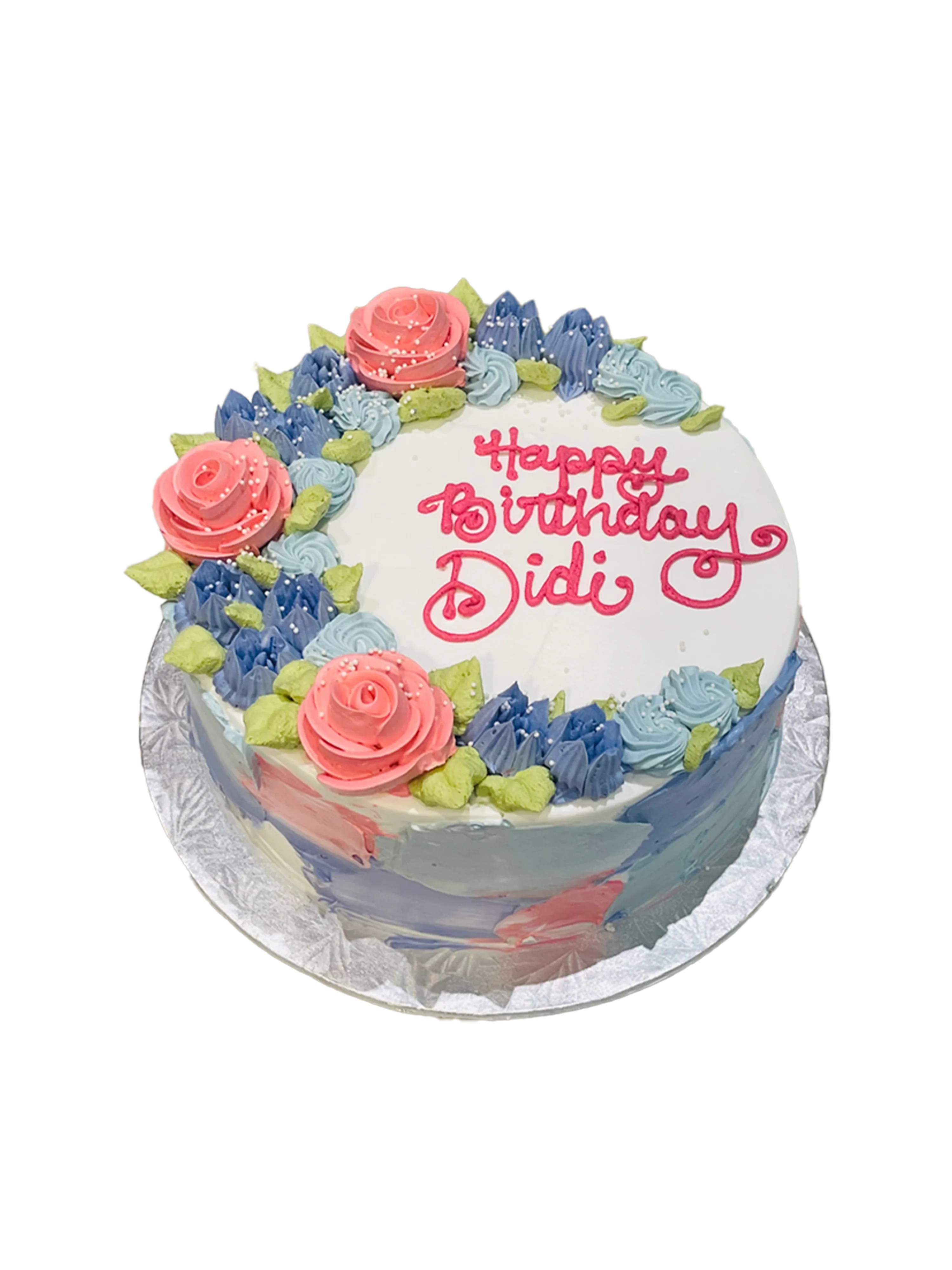 Mylie Floral Birthday Cake