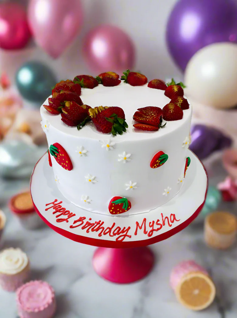 Mysha Strawberry Cake - Image 2