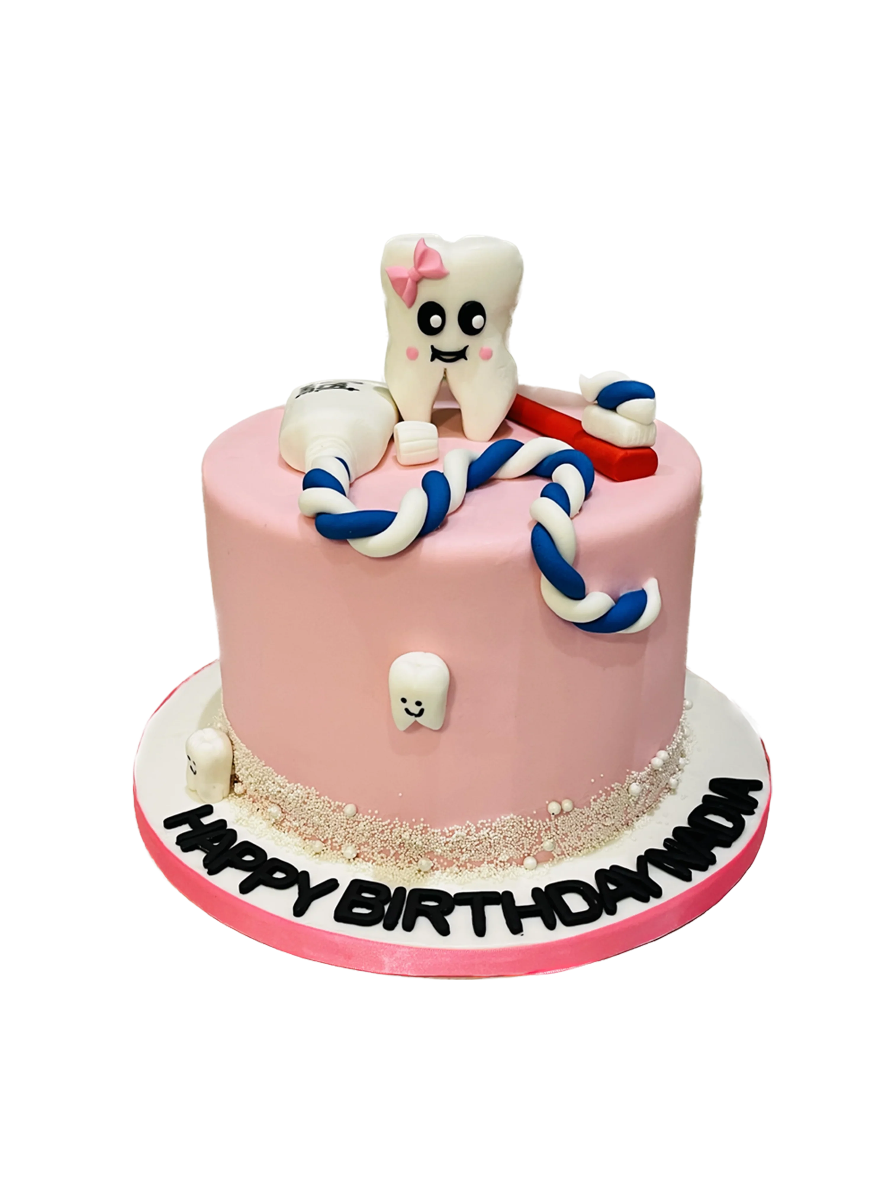 Nadia Dental Fondant Cake