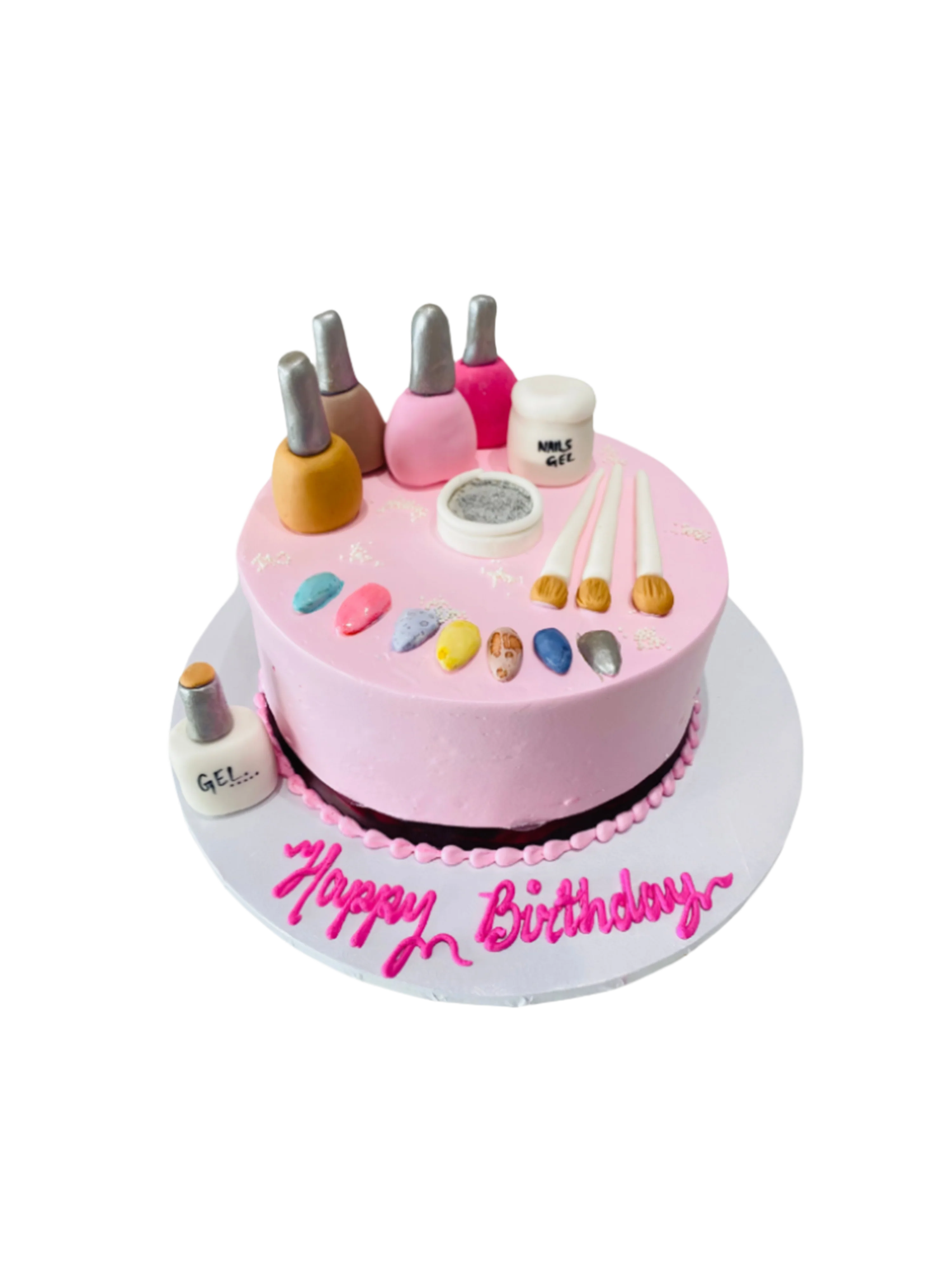 Nail Art Cream Cake