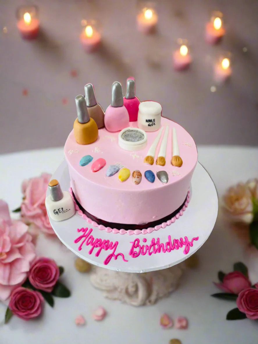 Nail Art Cream Cake - Image 3