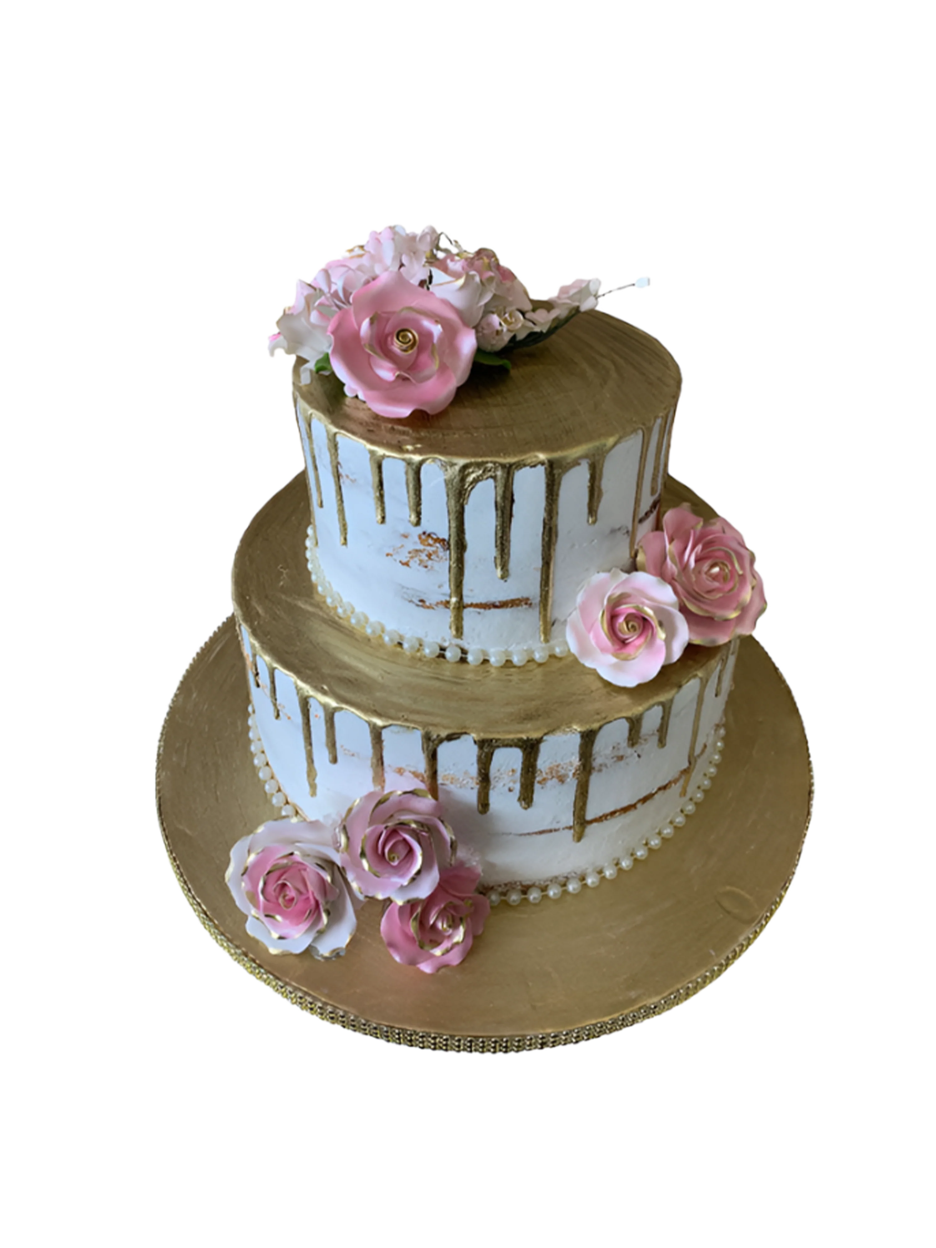 Naked Flower Cake
