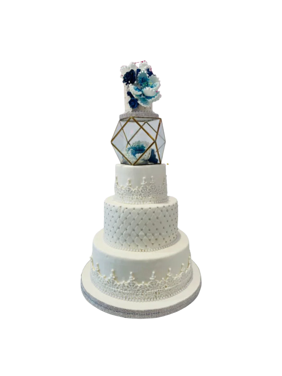 Natalia Fondant Wedding Cake
