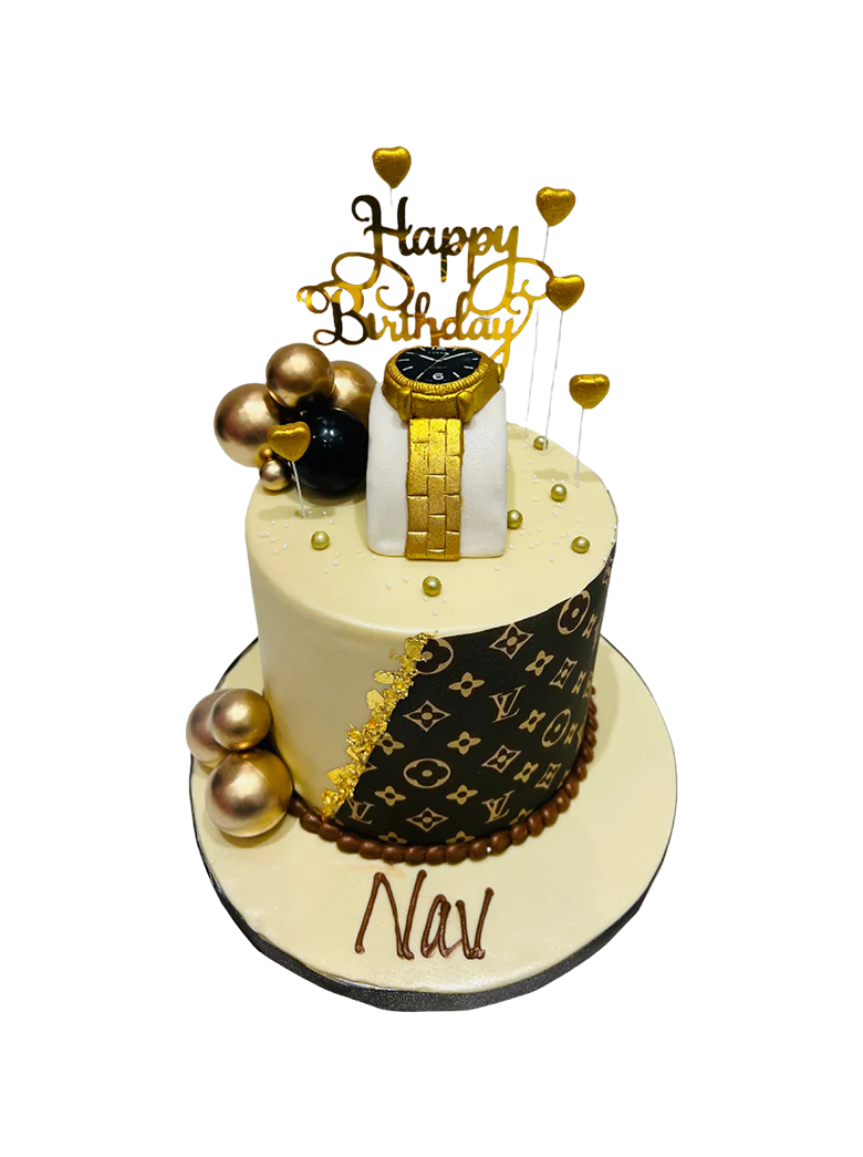 Nav LV Fondant Cake