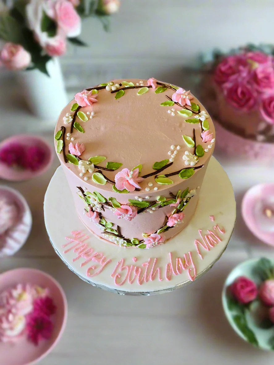 Navi Flower Birthday Cake - Image 2