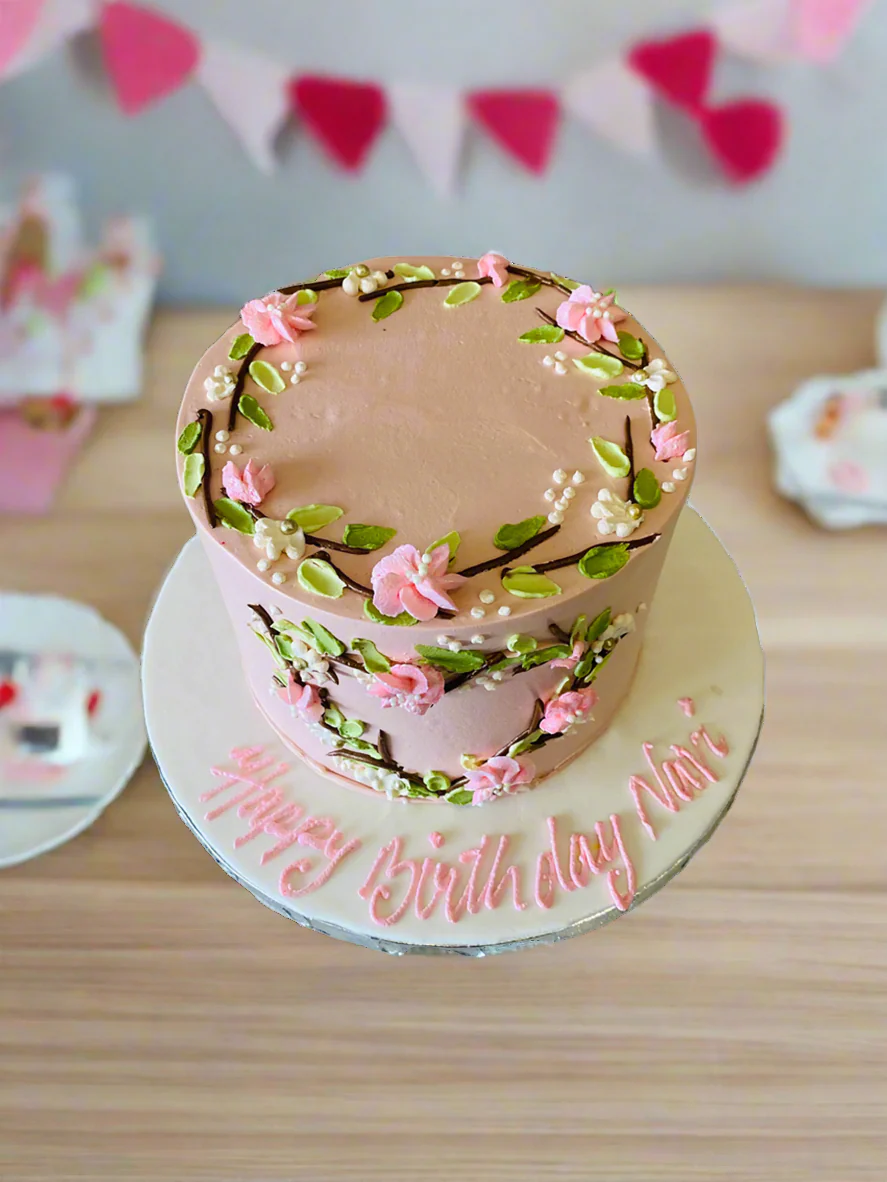 Navi Flower Birthday Cake - Image 3