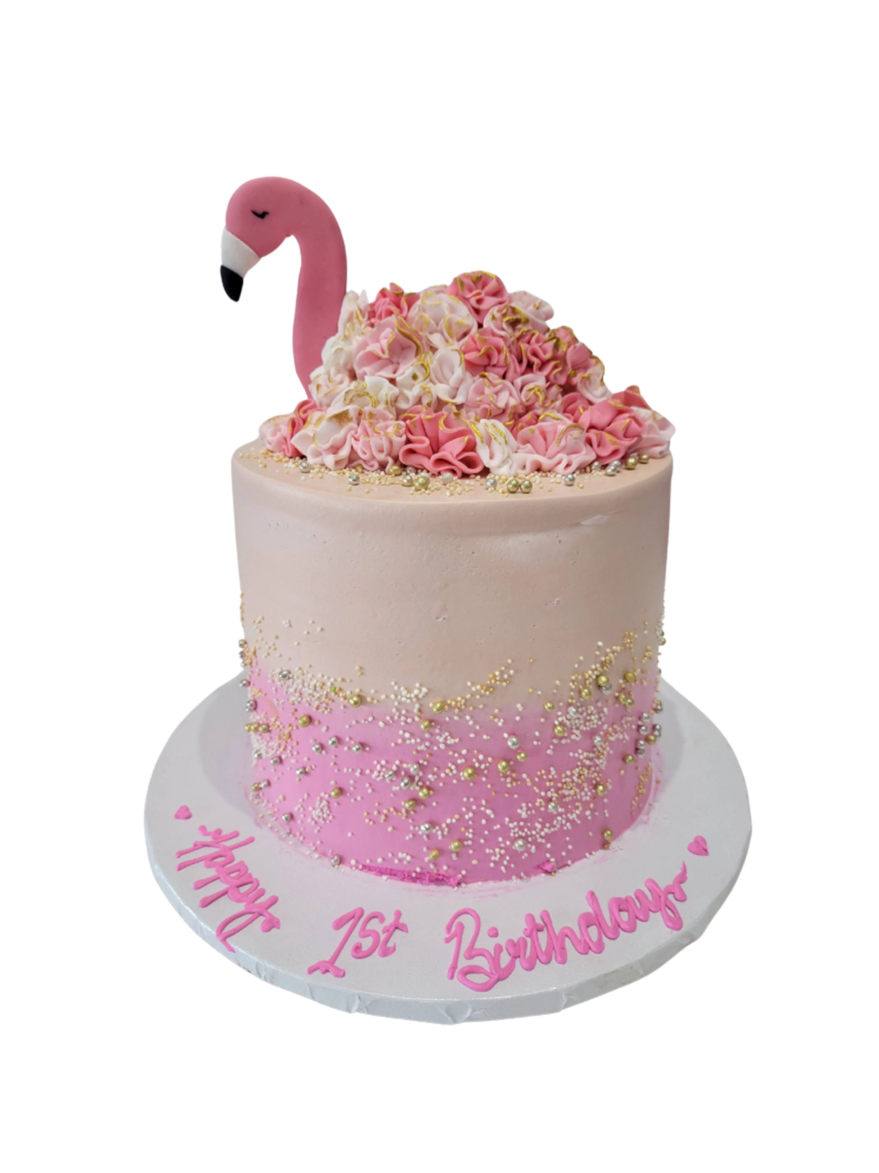 Navi Swan Birthday Cake