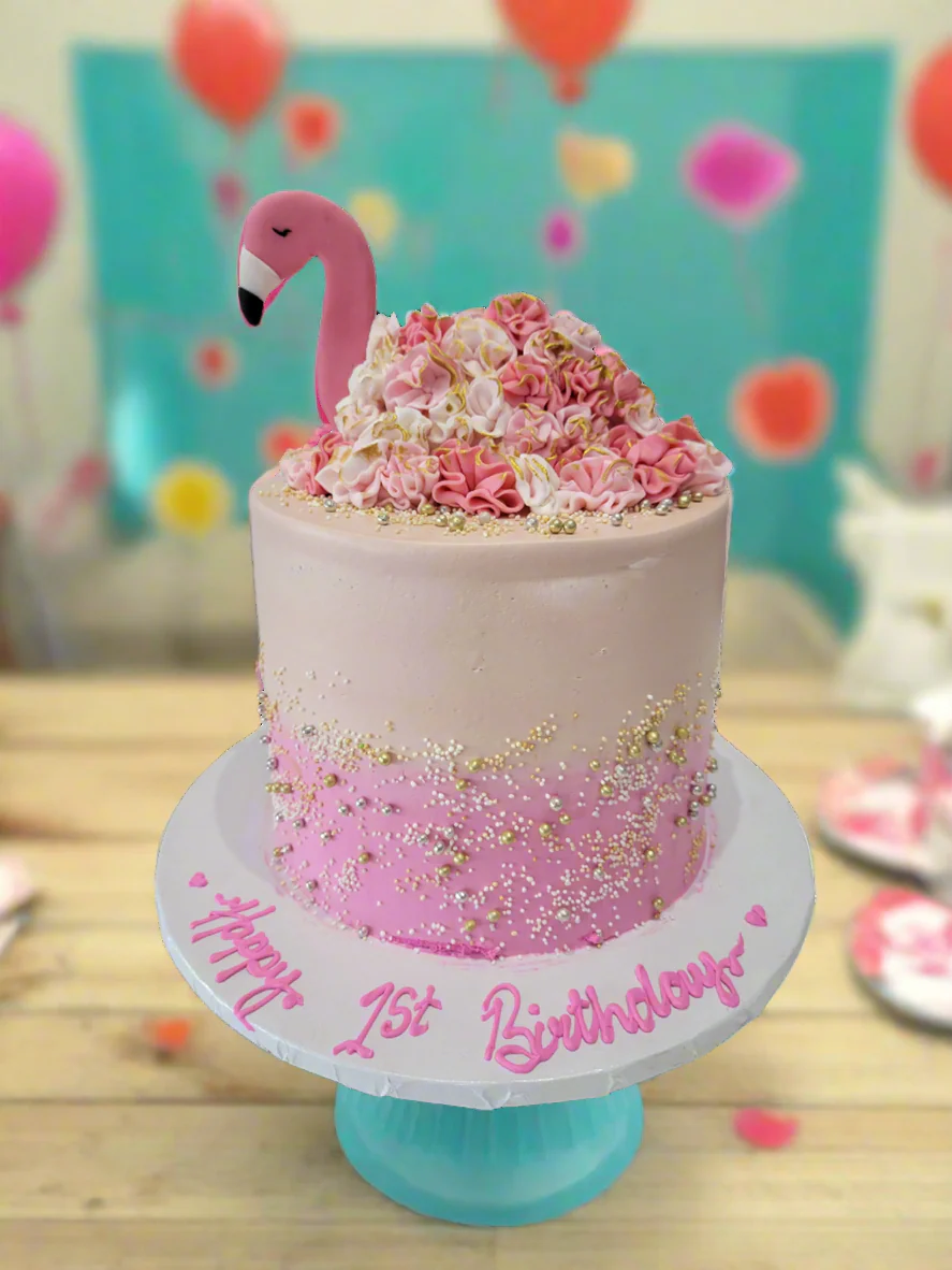 Navi Swan Birthday Cake - Image 2