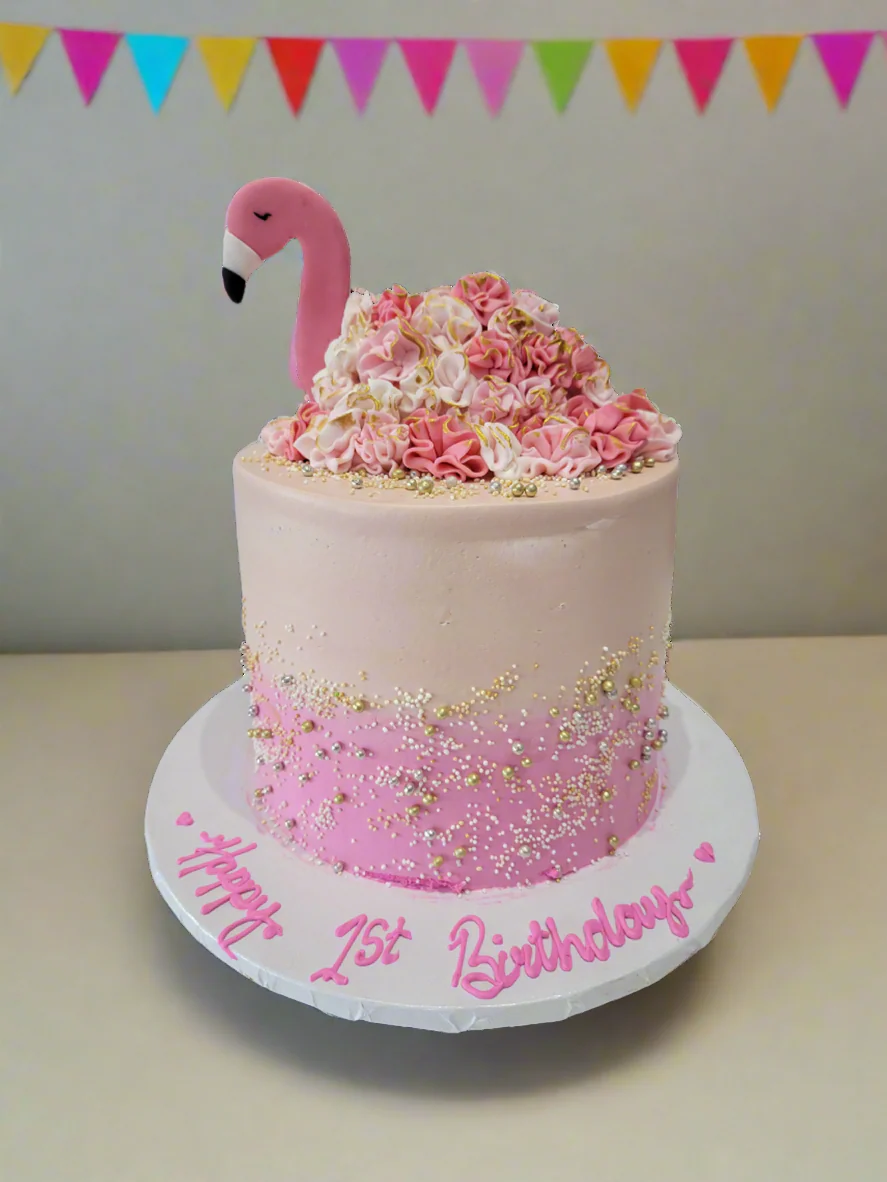 Navi Swan Birthday Cake - Image 3