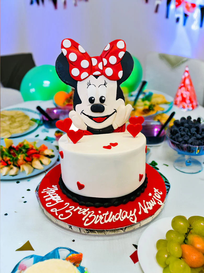Navjot Minnie Birthday Cake - Image 2