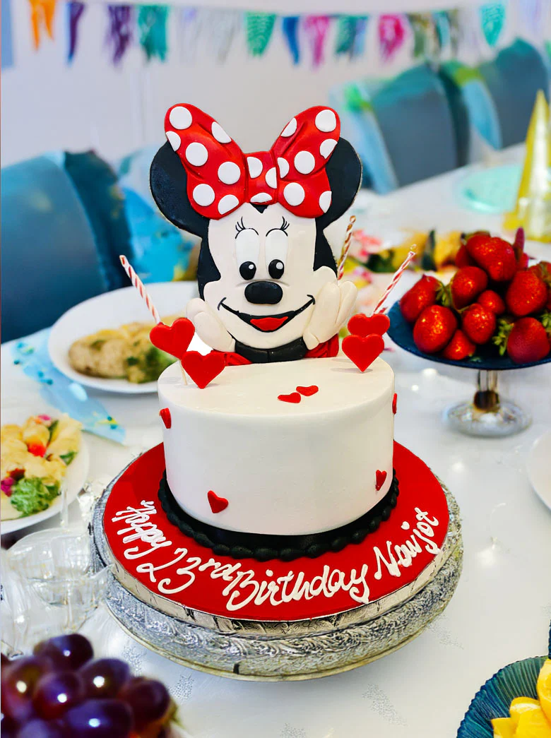 Navjot Minnie Birthday Cake - Image 5