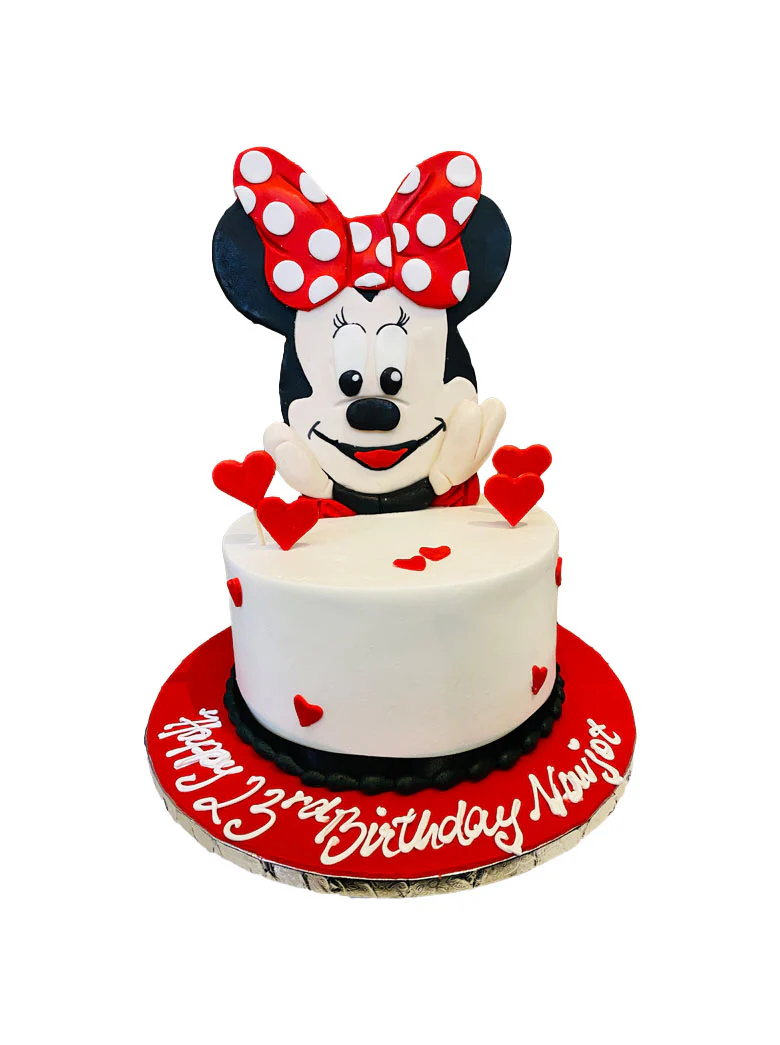 Navjot Minnie Birthday Cake - Image 7