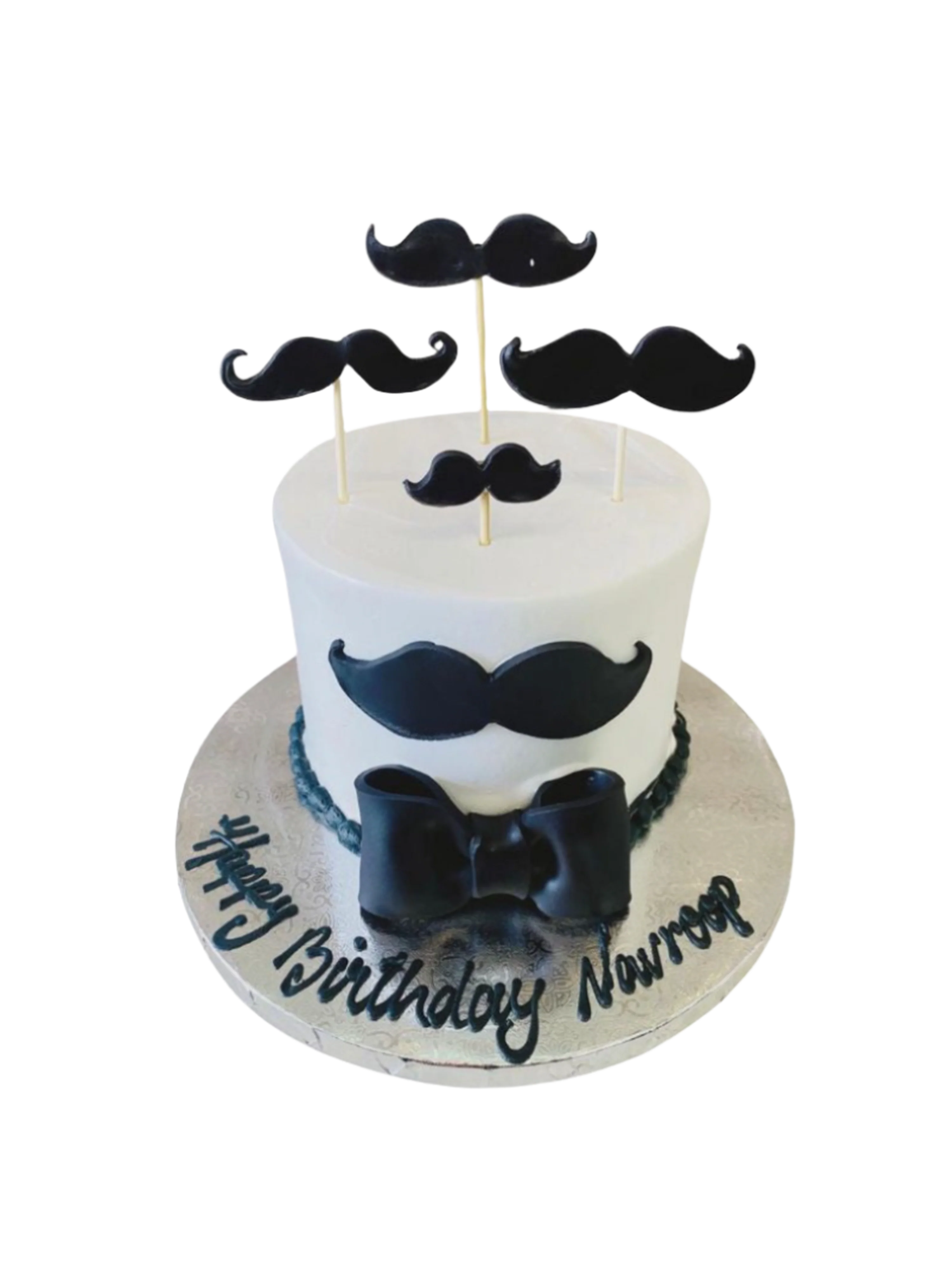Navroop Moustache Cream Cake