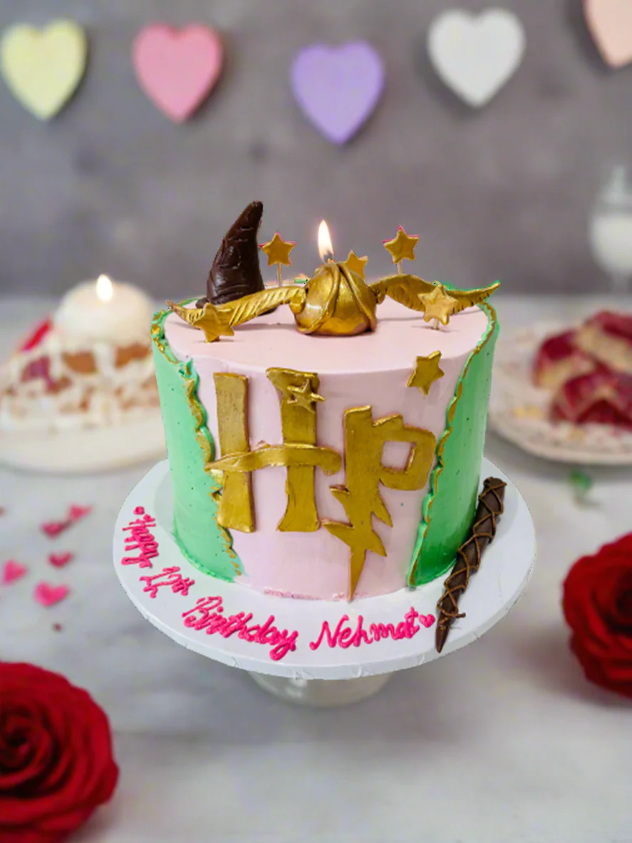Nehmat Harry Potter Cream Cake - Image 3