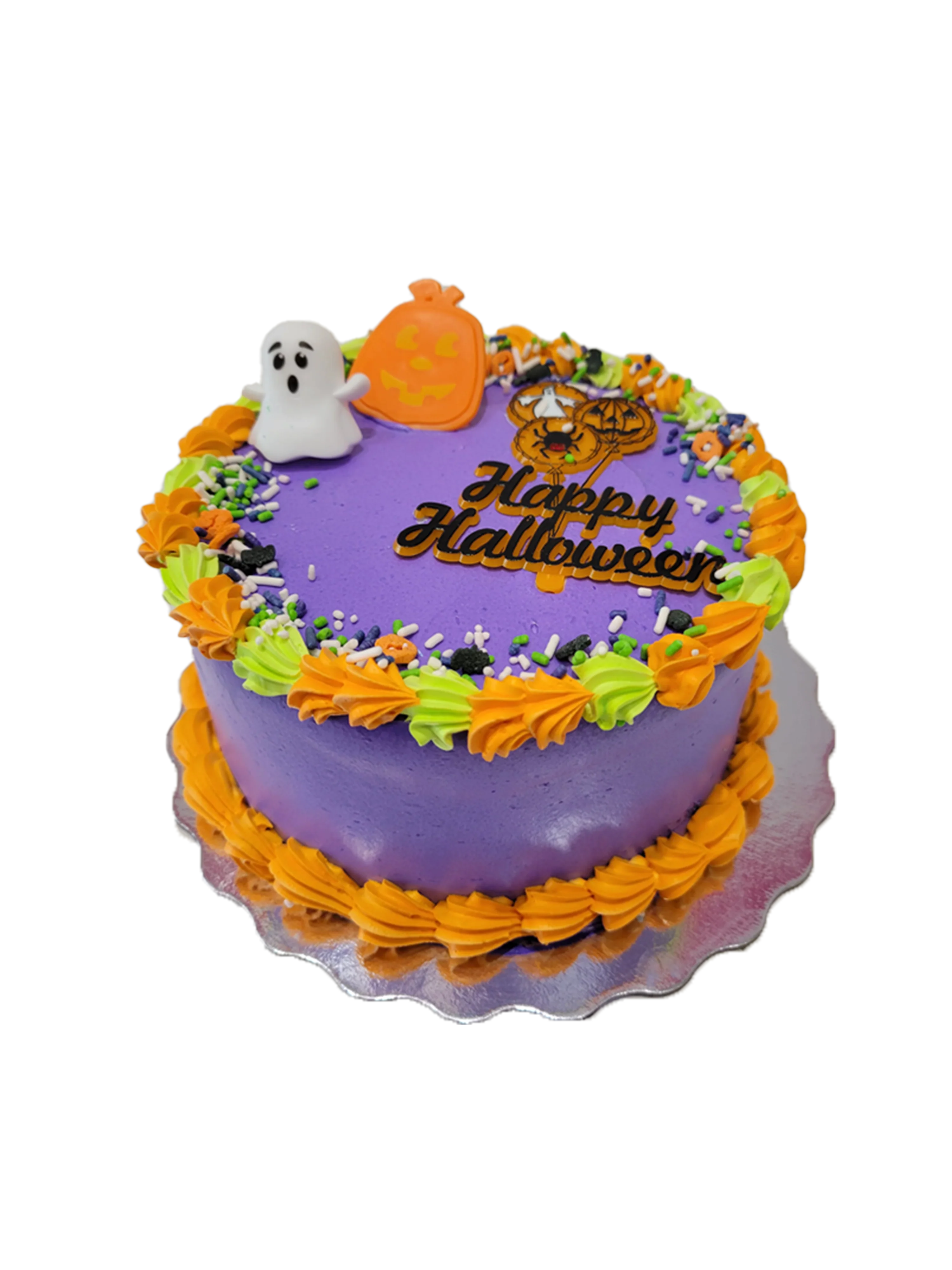 New Halloween Purple Cake