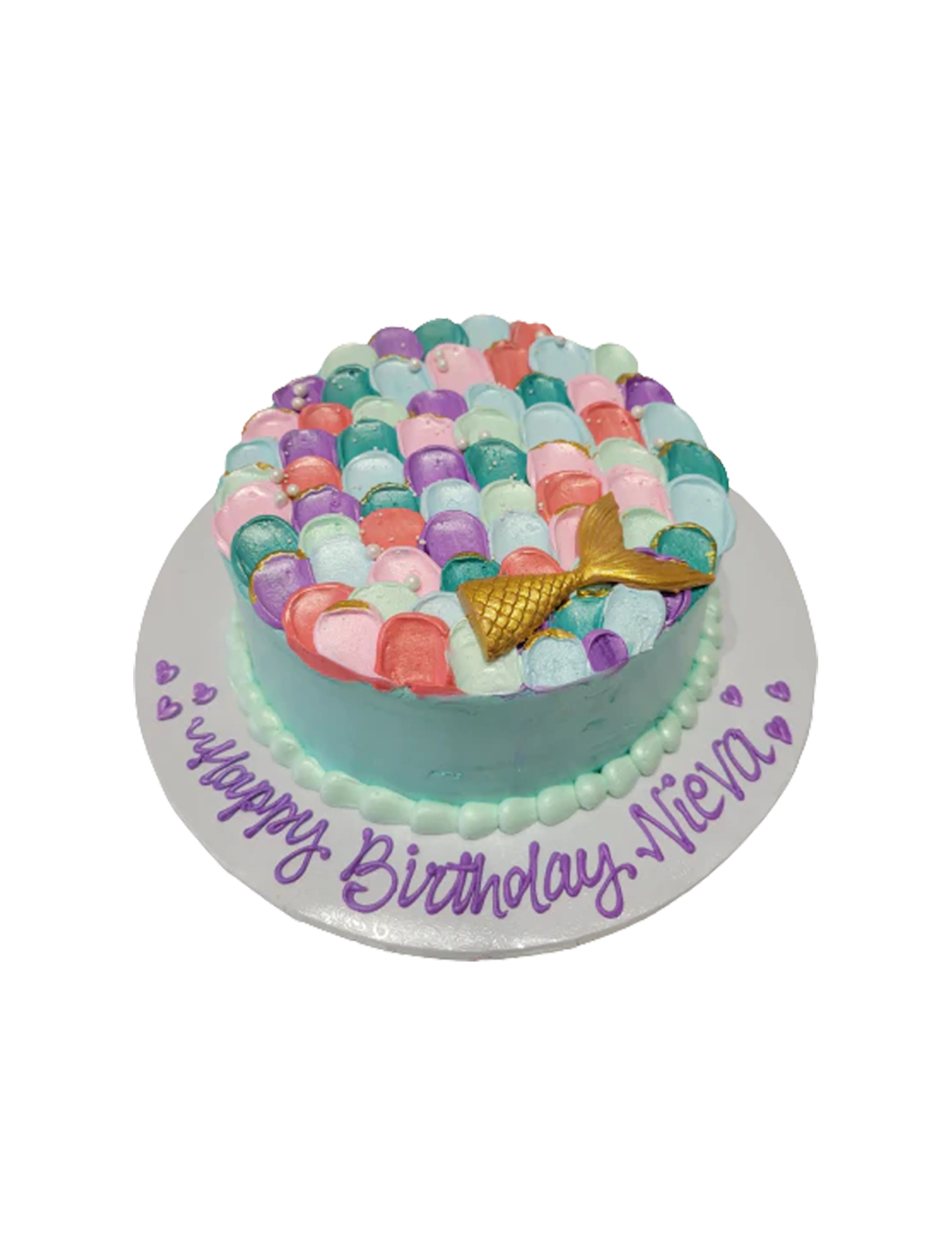 Nieva Mermaid Birthday Cake