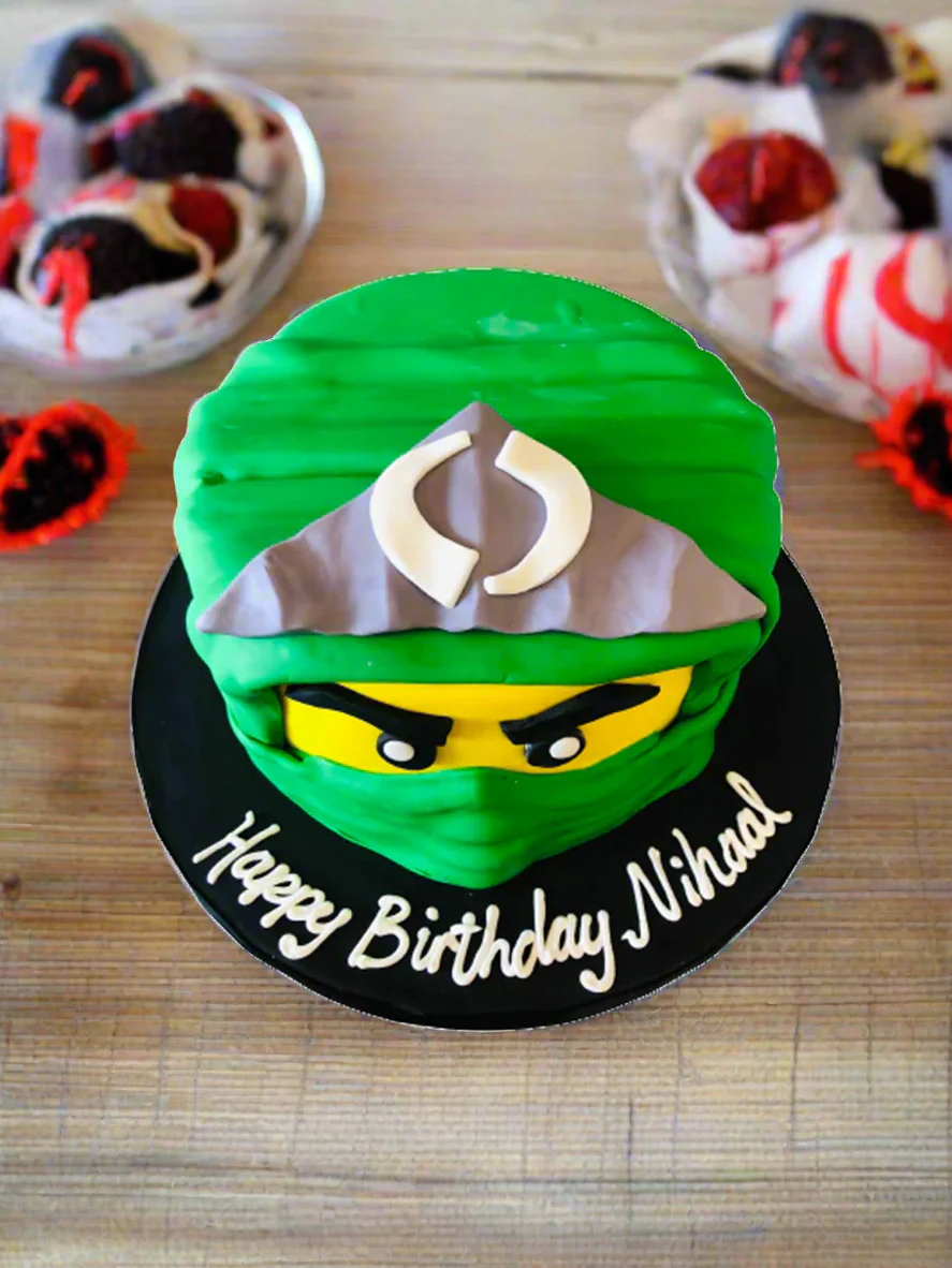Ninja Fondant Cake - Image 2