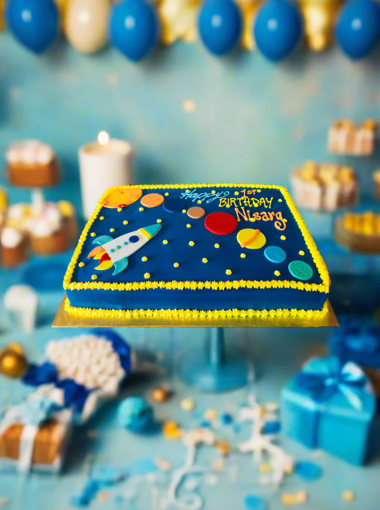 Nisarg Solar System Cake - Image 2