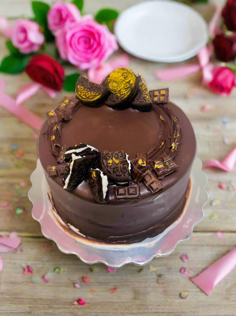 Nisha Chocolate Birthday Cake - Image 2