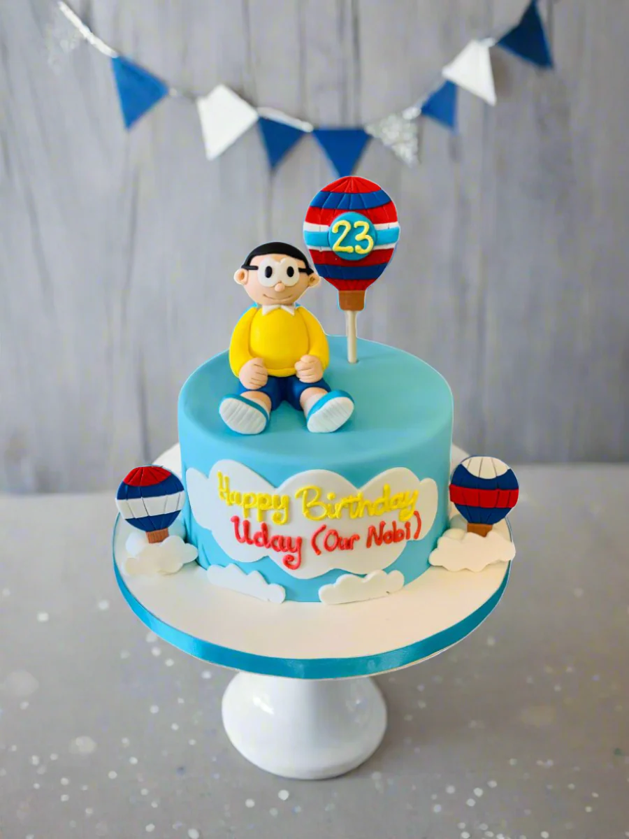 Nobita Fondant Cake - Image 2