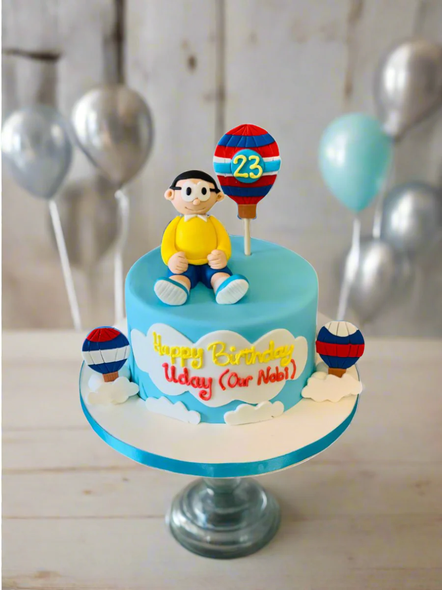 Nobita Fondant Cake - Image 3