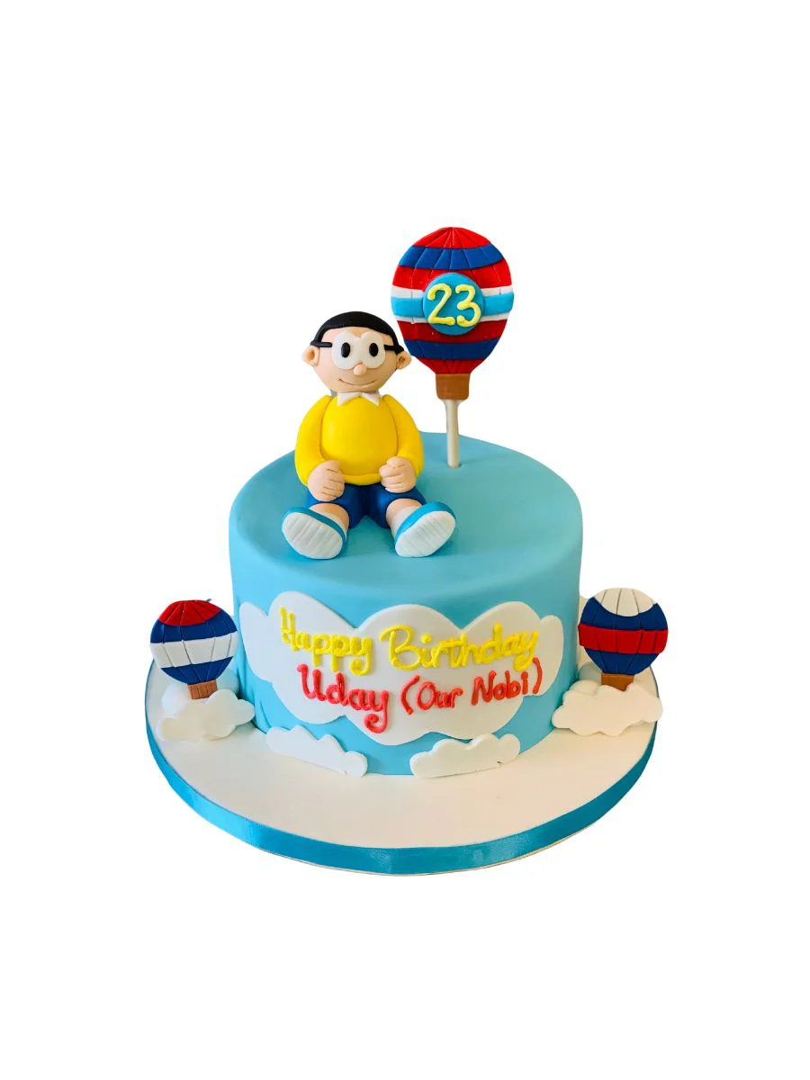 Nobita Fondant Cake - Image 5