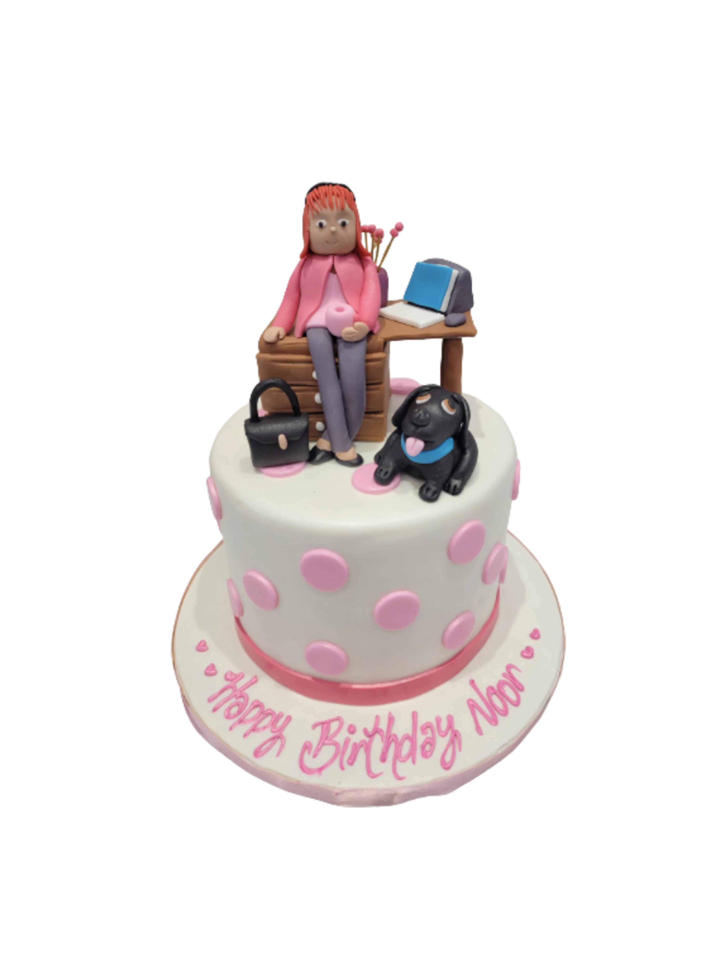 Noor Desk Fondant Cake
