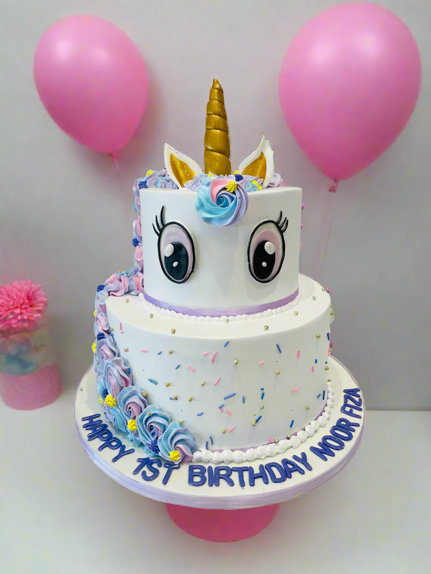 Noor Unicorn Tiered Cake - Image 2