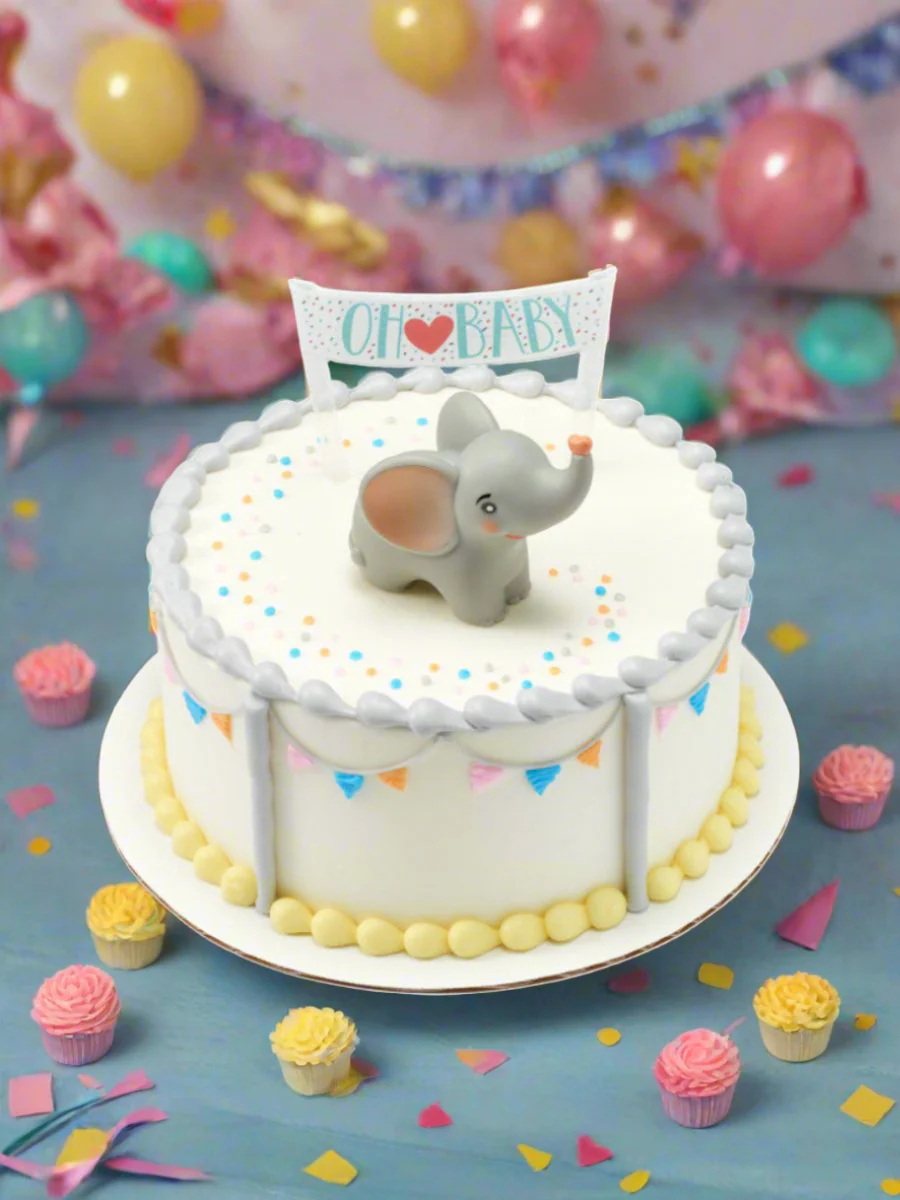 Oh Baby Elephant Cake - Image 4