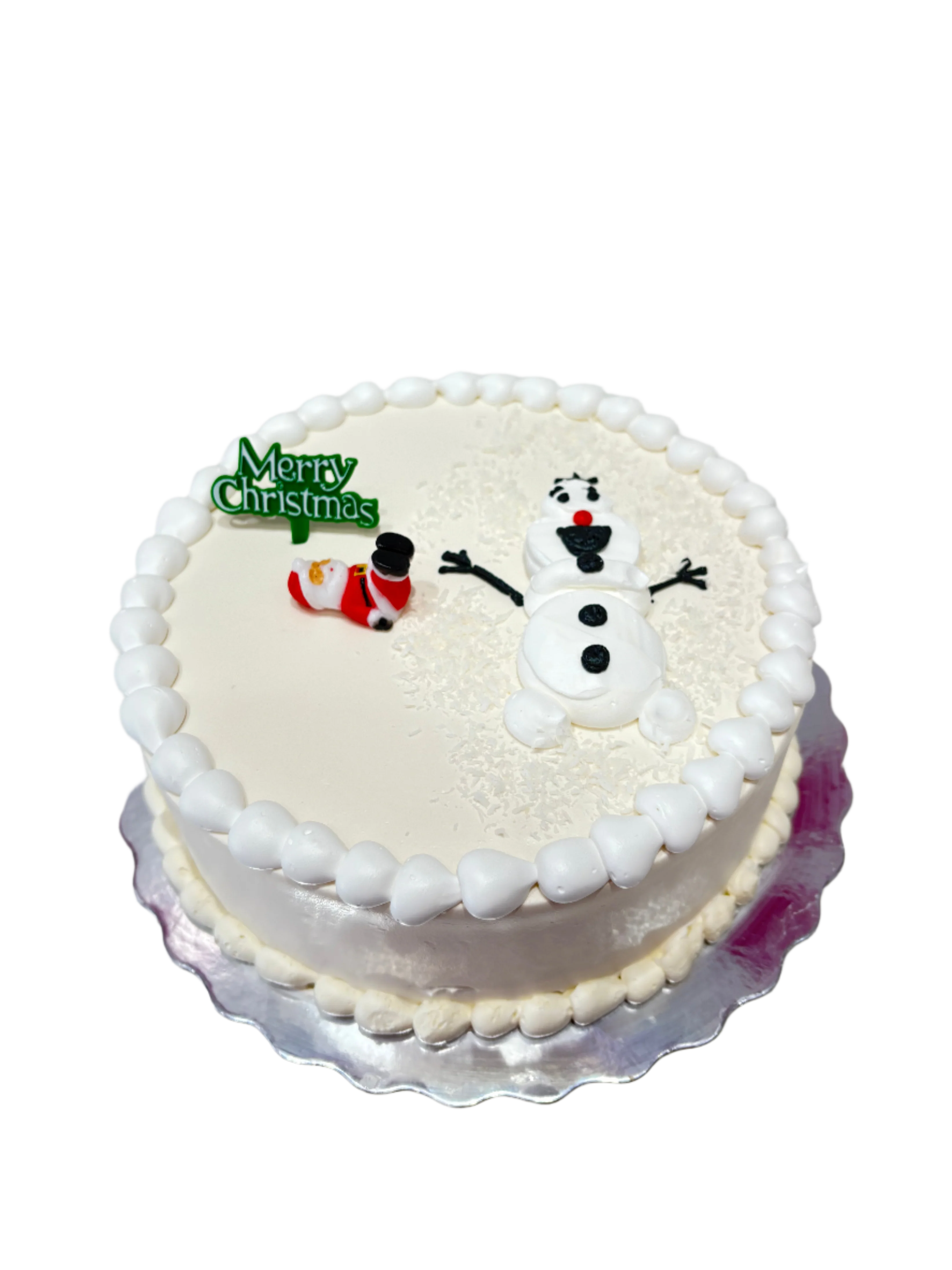 Olaf Santa Christmas Cake - Image 4