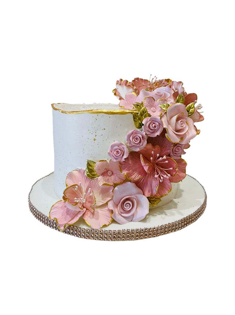 Olivia Rosegold & Pink Cream Cake