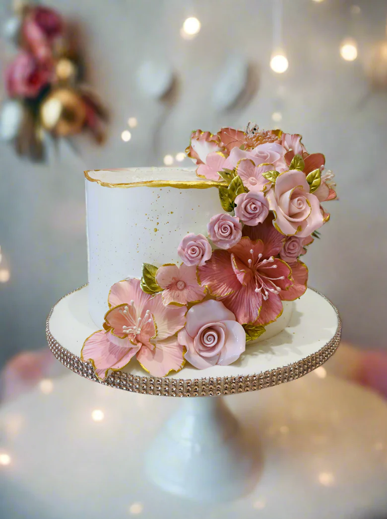 Olivia Rosegold & Pink Cream Cake - Image 2