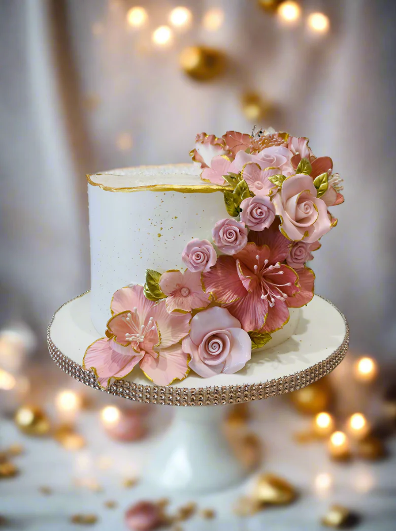 Olivia Rosegold & Pink Cream Cake - Image 3