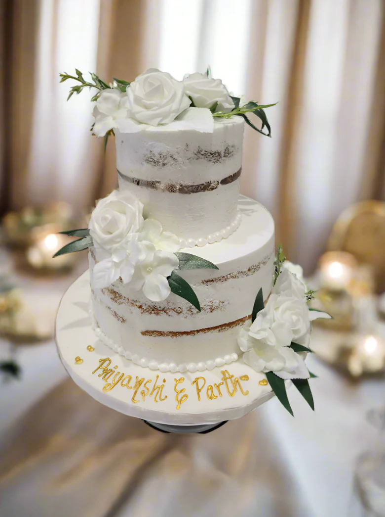 P & P Naked Flower Cake - Image 2