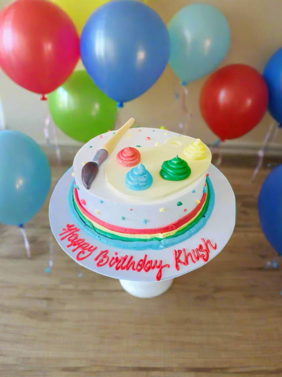 Paint Palette Cake - Image 3