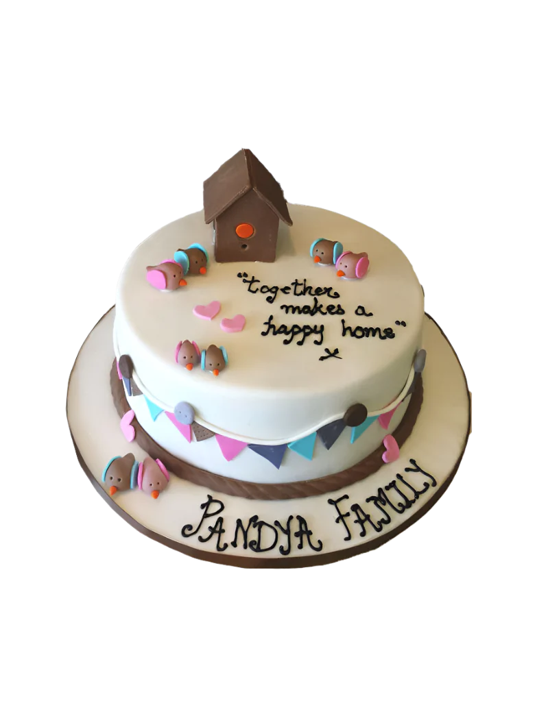 Pandya House Fondant Cake