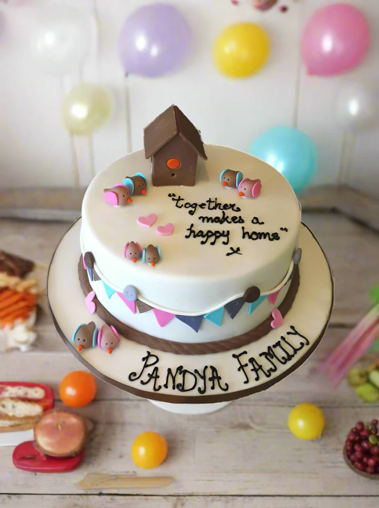 Pandya House Fondant Cake - Image 2
