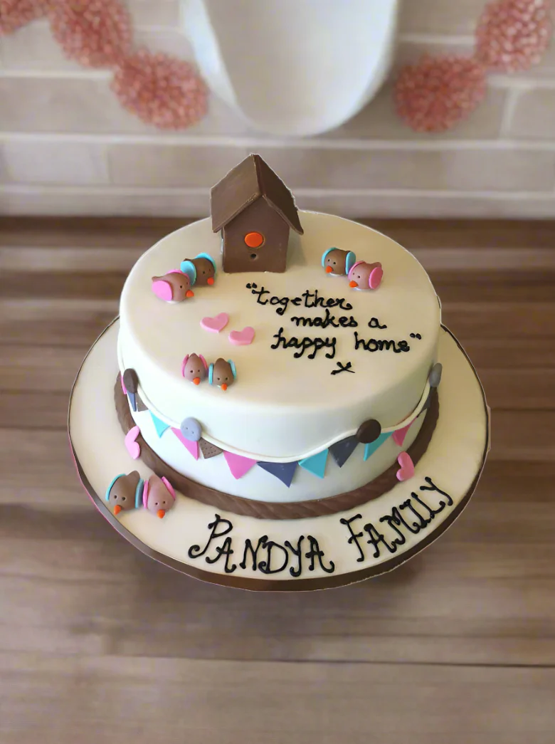 Pandya House Fondant Cake - Image 3