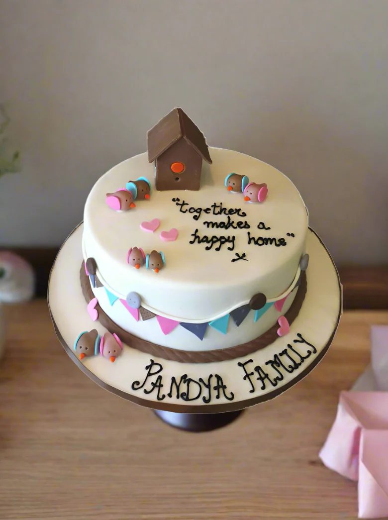 Pandya House Fondant Cake - Image 4