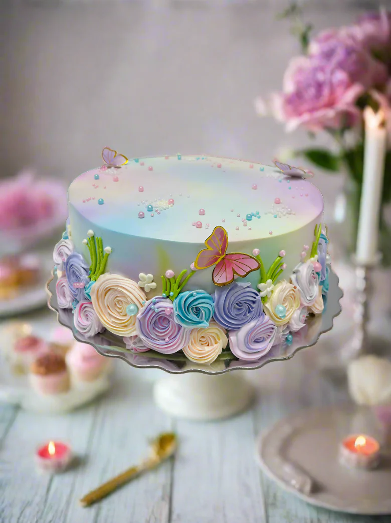 Pastel Garden Cake - Image 2