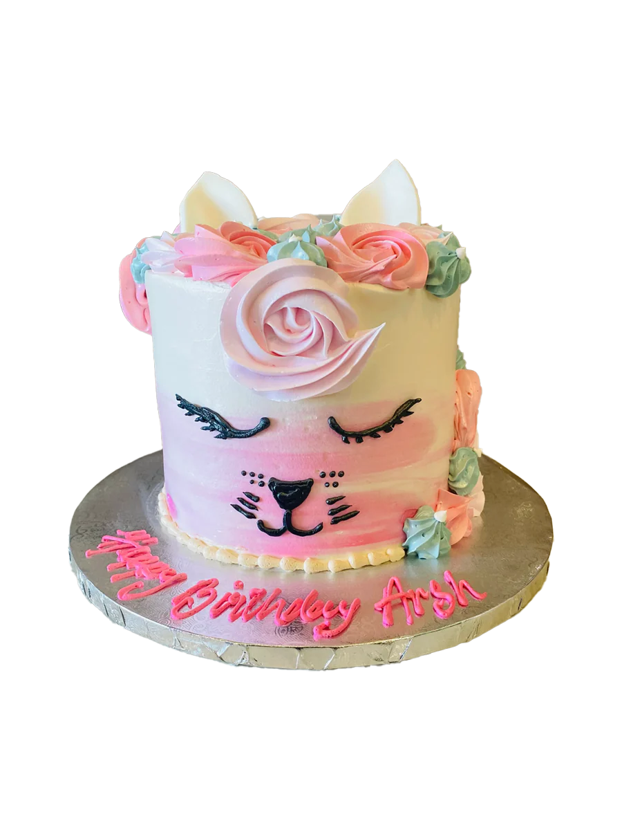 Cat Cream Cake