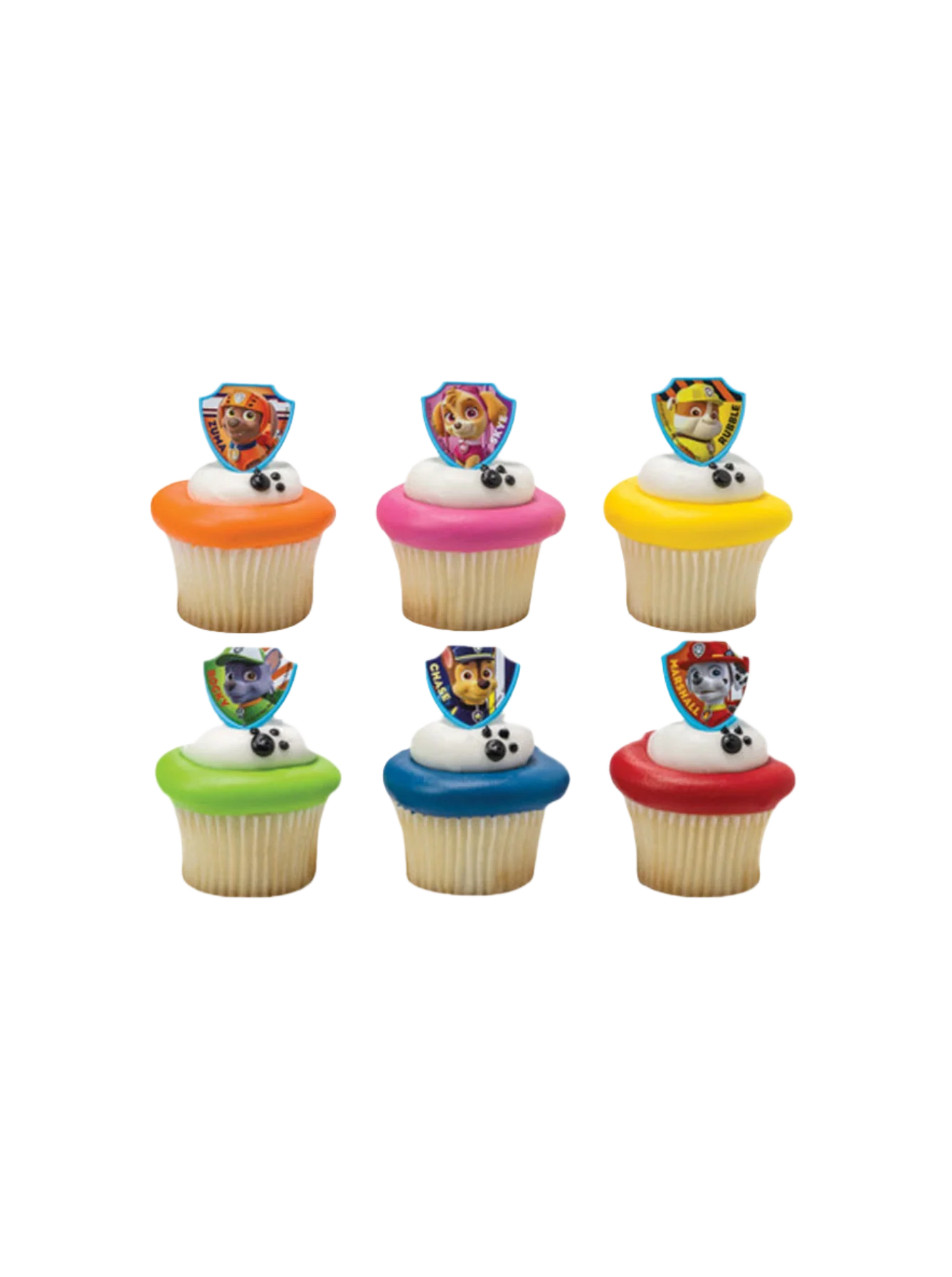 PAW Patrol Ruff Ruff Rescue Cupcakes - (Pack of 6)