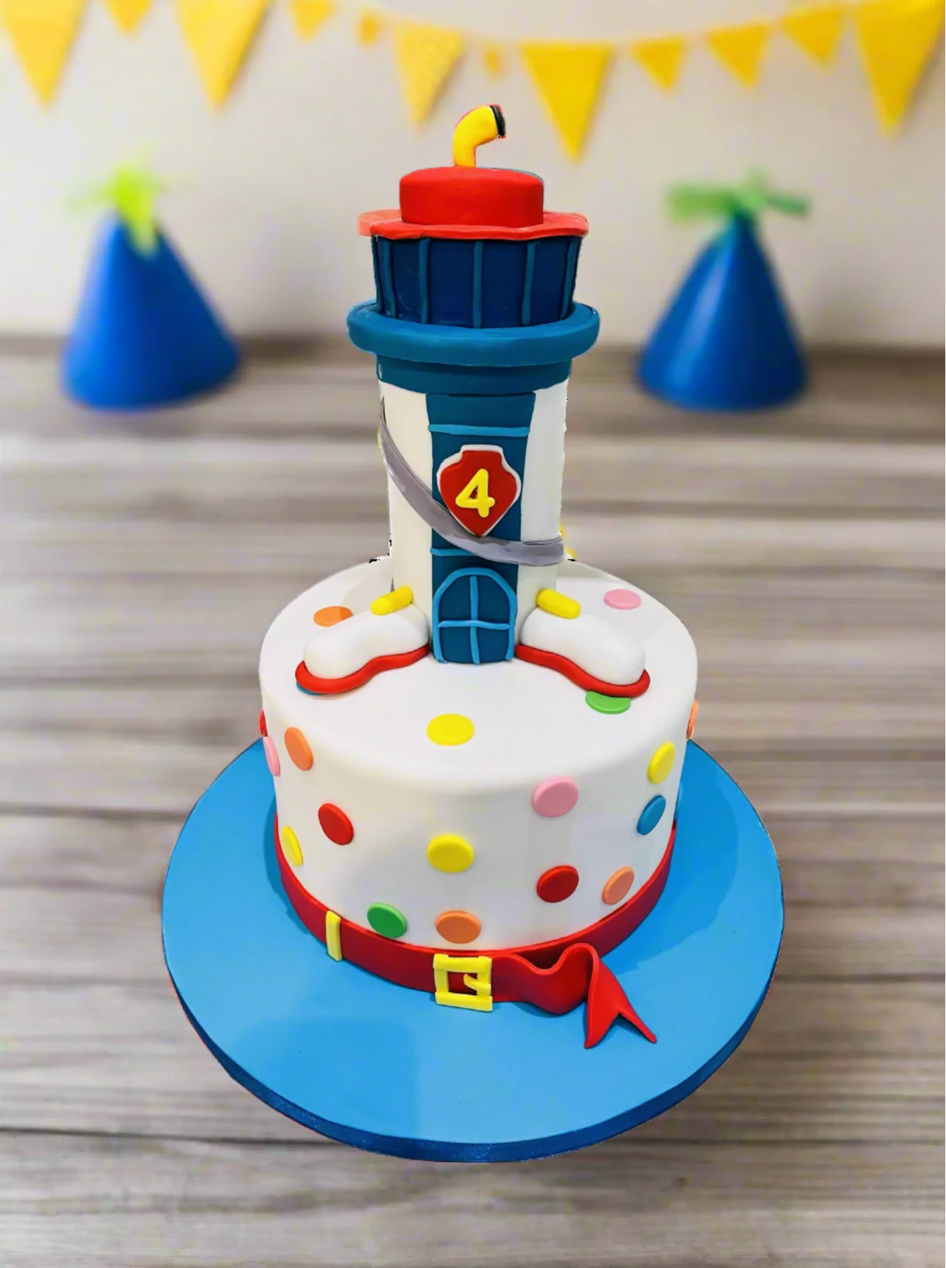 Paw Patrol Tower Fondant Cake - Image 3