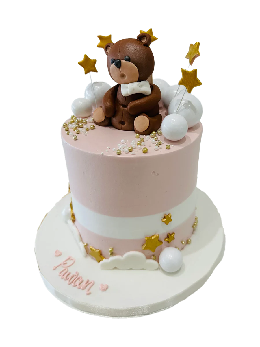 Pawan Teddy Cream Cake